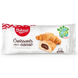 DULCESOL CROISSANT CACAO 4UDS 180GR 