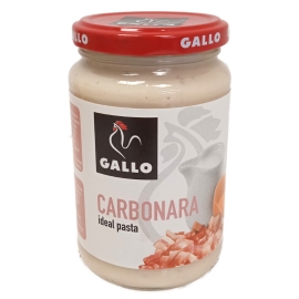 GALLO SALSA CARBONARA TARRO 330GR