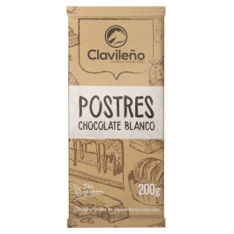 CLAVILE  O CHOCOLATE BLANCO POSTRES 200GR