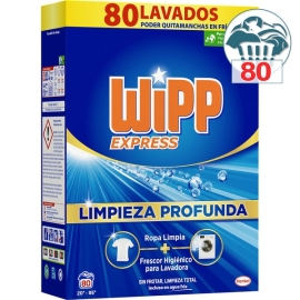 WIPP EXPRESS DETERGENTE 80 CACITOS 4 KG