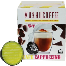 MUSHUCOFFEE CAFE CAPPUCCINO 16 CAPSULAS