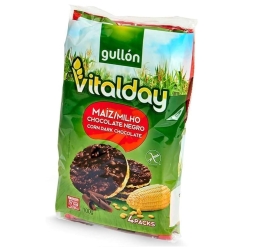 VITALDAY TORTITA MAIZ CHOCOLATE 4UND GULLON