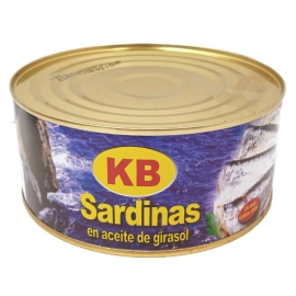 KB SARDINAS ACEITE GIRASOL 1K