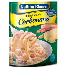 GALLINA BLANCA TALLARINES CARBONARA 144GR 25 