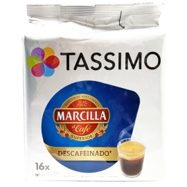 TASSIMO MARCILLA EXP DESCAFEINASDO X16
