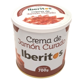 IBERITOS CREMA JAMON CURADO 700GR 