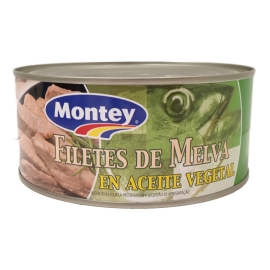MONTEY FILETES DE MELVA ACEITE VEGETAL 650GR 