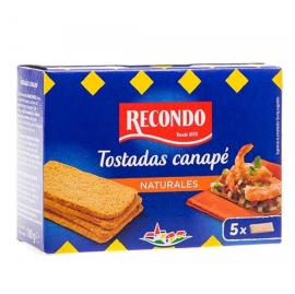 RECONDO TOSTADAS CANAPE 5X6UD 100GR