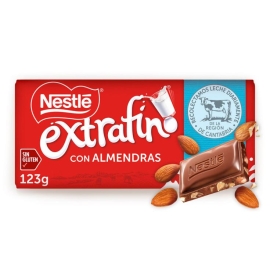 NESTLE CHOCOLATE ALMENDRA 123GR